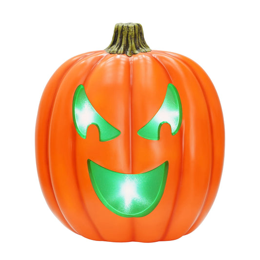 Light Activated Jack-o'-Lantern Decoration, Orange, 22", Halloween by Way To Celebrate