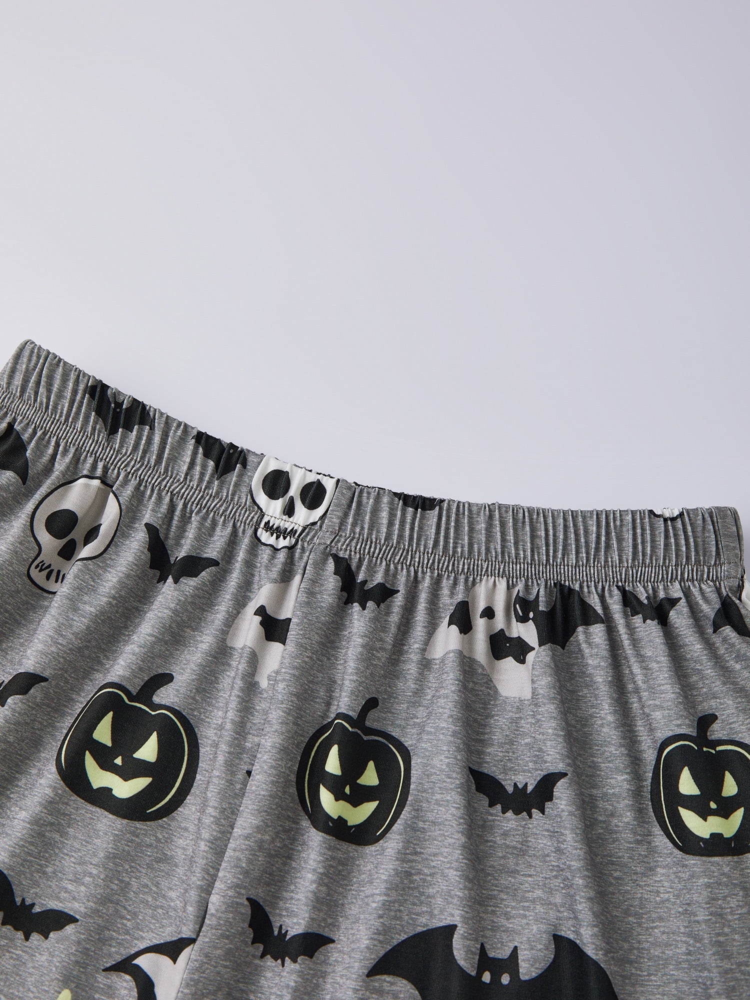 AceBaby Halloween Family Matching Pajamas Set Pumpkin Print Holiday Sleepwear Loungewear PJs