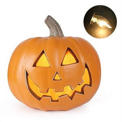 Spooky Home 4Pack LED Lighted Jack O Lantern Indoor Outdoor Halloween Large Pumpkin