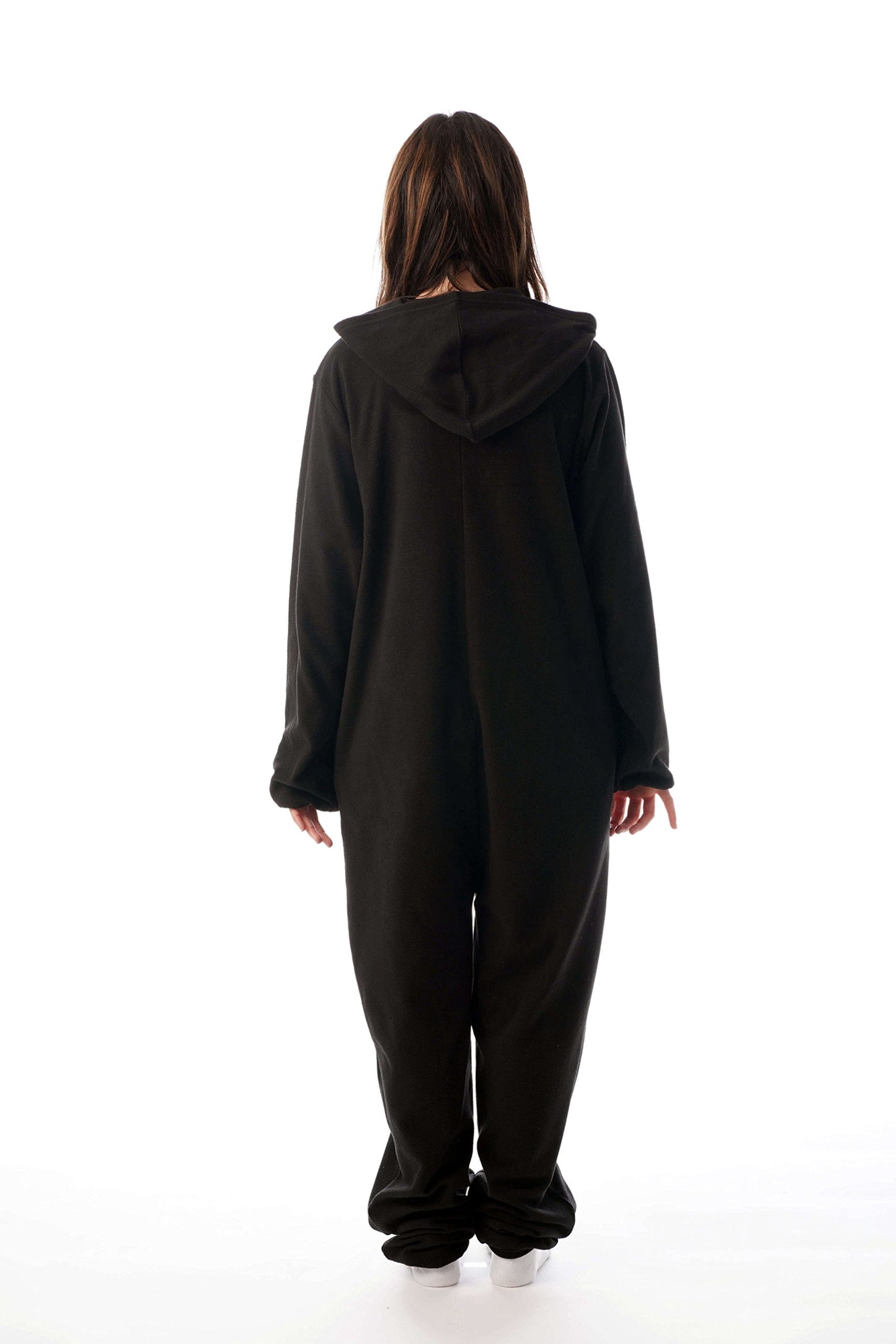 #followme Glow In The Dark Skeleton Men's Adult Onesie Pajamas 6741-XXL (Women's Skeleton, Large)