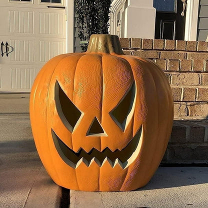 Spooky Home 14in Halloween Jack o Lanterns Light Up Pumpkin with LED Bulb Indoor/Outdoor