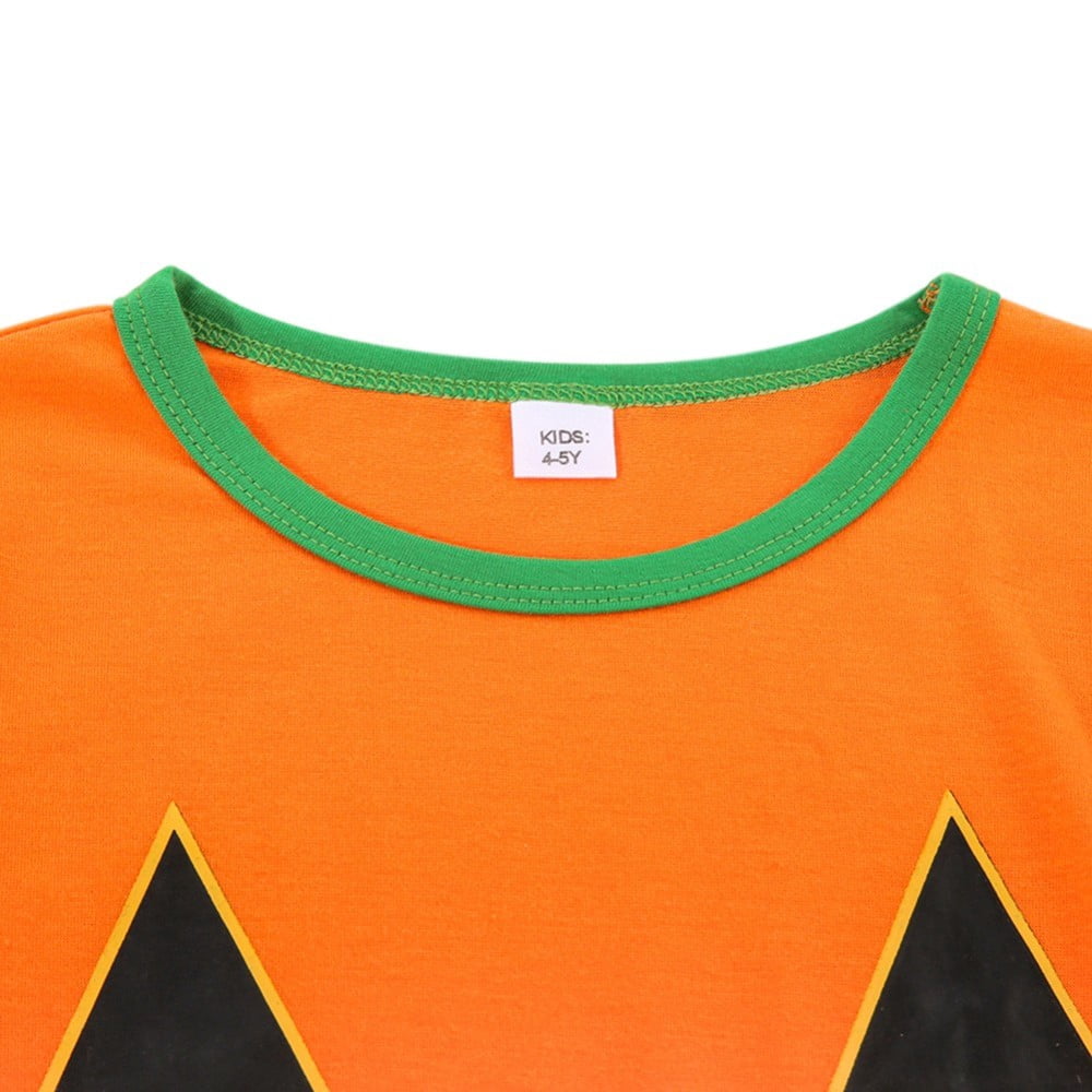 Baozhu Family Matching Halloween Pajama Sets - Halloween Pumpkin Sleepwear Sizes for All Ages