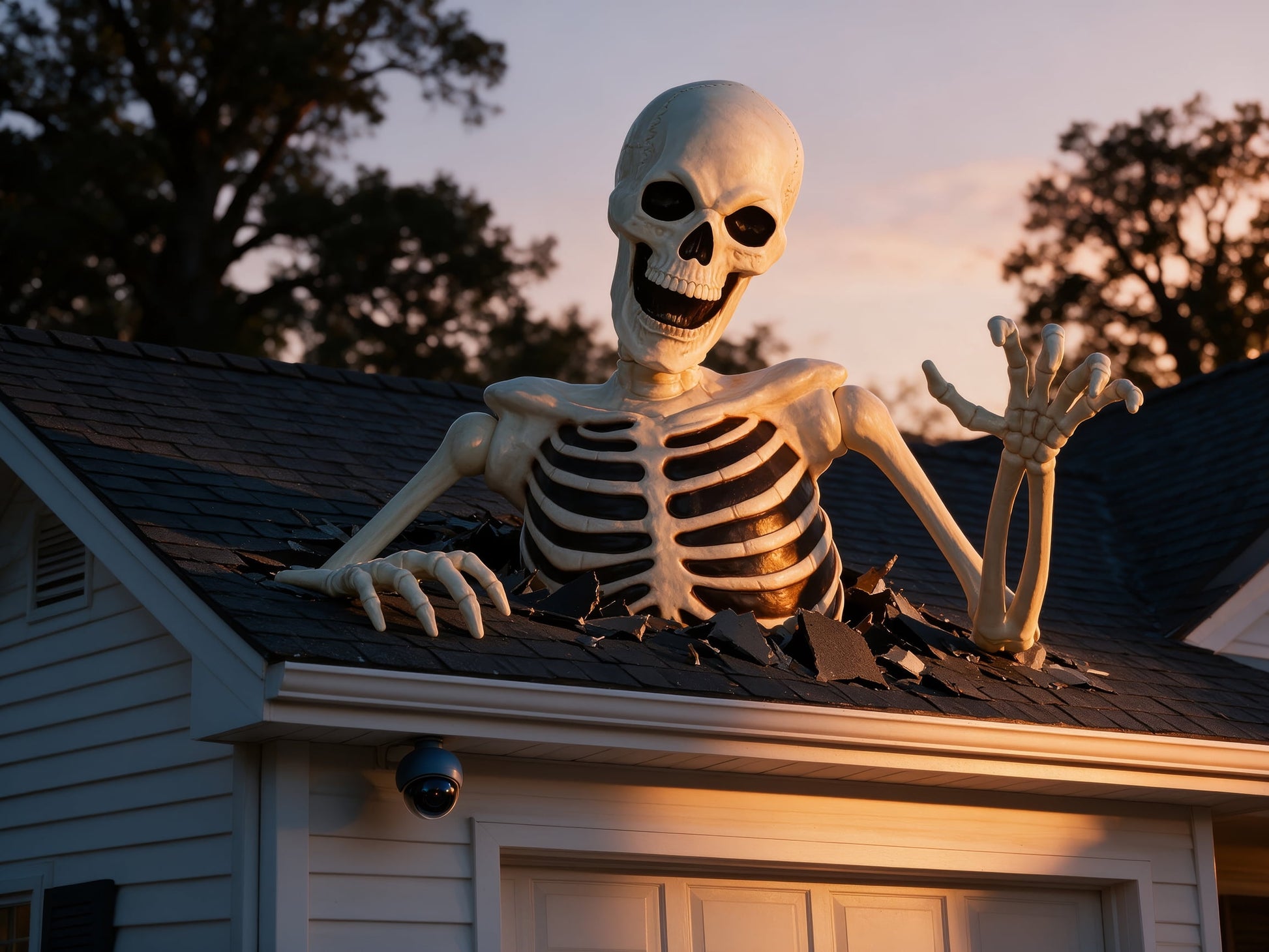 Seasons 48" Halloween Giant Groundbreaker Skeleton, Halloween Decoration for Outdoor Yard and Porch