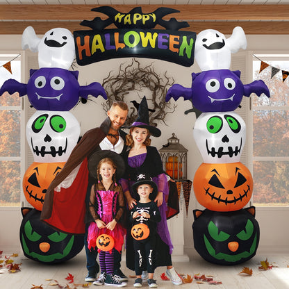 Ktaxon 8.5' Halloween Inflatables Outdoor Halloween Decoration Giant Archway Blow up Decor