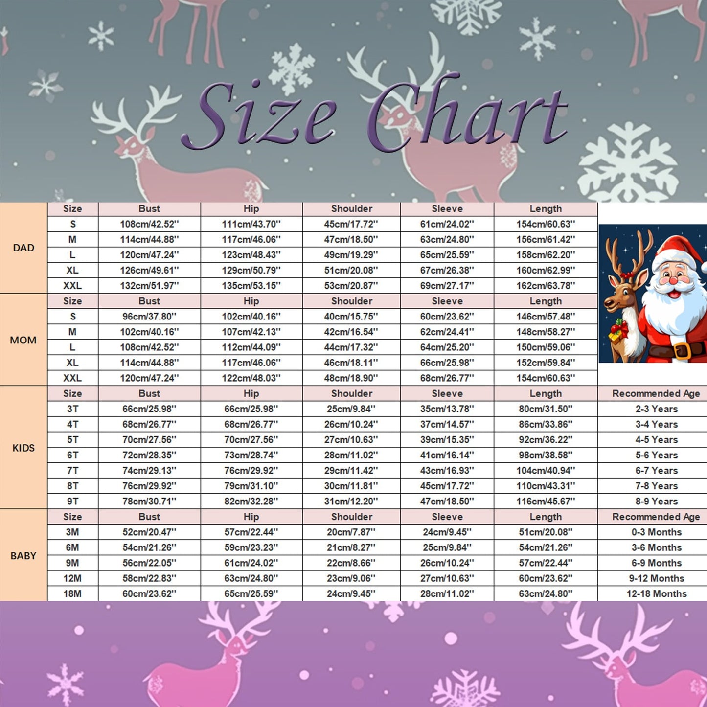Hwmodou Family Matching Christmas Pajamas Set Cozy Homewear Snowflake Reindeer Print Hooded Loungewear6 Holiday Santa Claus Sleepwear Xmas Pjs Set For Couples And Kids