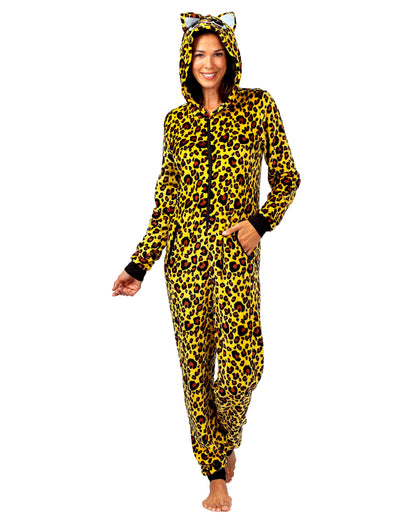 Halloween Mommy & Me Onesie Pajama Costume, Cheetah (Womens), Size: XL, Prestigez
