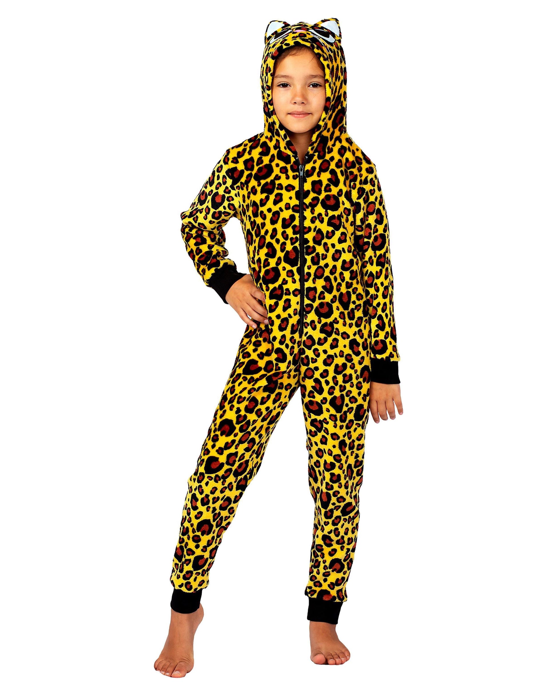 Halloween Mommy & Me Onesie Pajama Costume, Cheetah (Womens), Size: XL, Prestigez