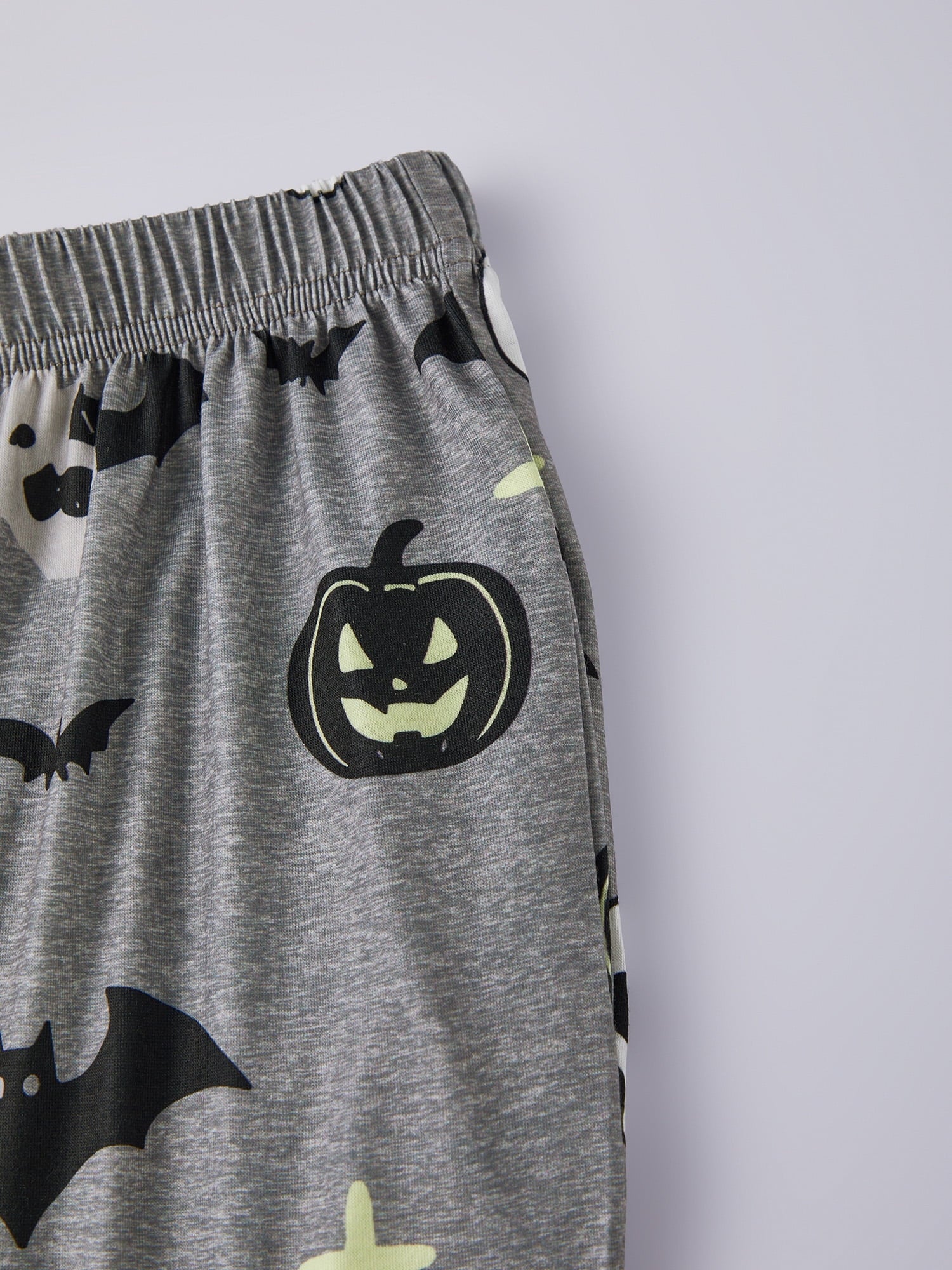 AceBaby Halloween Family Matching Pajamas Set Pumpkin Print Holiday Sleepwear Loungewear PJs