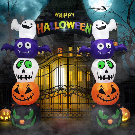 Ktaxon 8.5' Halloween Inflatables Outdoor Halloween Decoration Giant Archway Blow up Decor