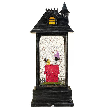 Halloween Swirling Glitter Lantern with Lights & Music Snoopy