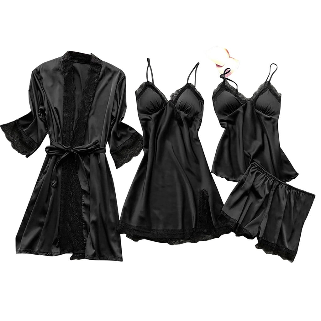Spooky Home Christmas Mens Pajamas Silk Satin Pajamas for Men Soft Sleepwear Matching Sets