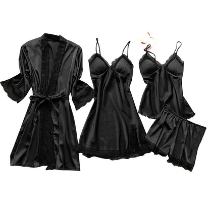Spooky Home Christmas Mens Pajamas Silk Satin Pajamas for Men Soft Sleepwear Matching Sets