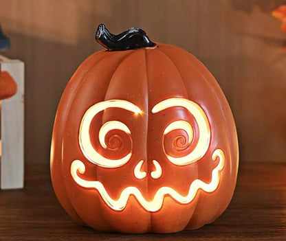 Halloween Decoration Clearance! Halloween Pumpkin Decorations, Halloween Decor, Halloween Led Pumpkin Lights Light Up Jack O Lantern Pumpkin Figurine Lantern for Indoor Outdoor