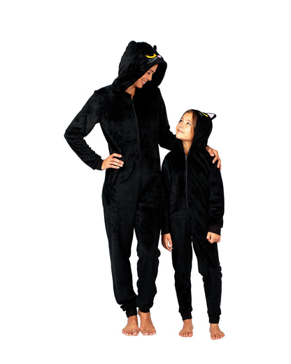 Spooky Home Halloween Mommy & Me Onesie Pajama Costume, Cheetah (Womens), Size: XL,