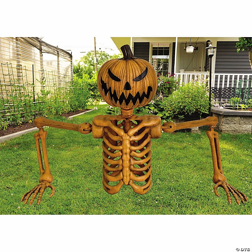 Morris Costumes FW96020 4 ft. Jack-O-Lantern Groundbreaker Halloween Outdoor Decoration