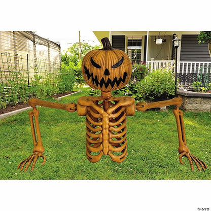 Morris Costumes FW96020 4 ft. Jack-O-Lantern Groundbreaker Halloween Outdoor Decoration