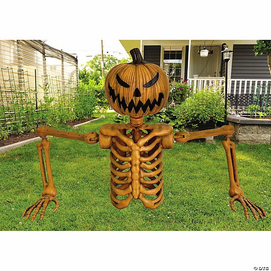 Morris Costumes FW96020 4 ft. Jack-O-Lantern Groundbreaker Halloween Outdoor Decoration