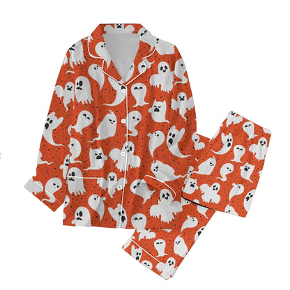 Spooky Home For Women Set Halloween Pajamas Family Pajamas Matching Set Holiday Pajamas