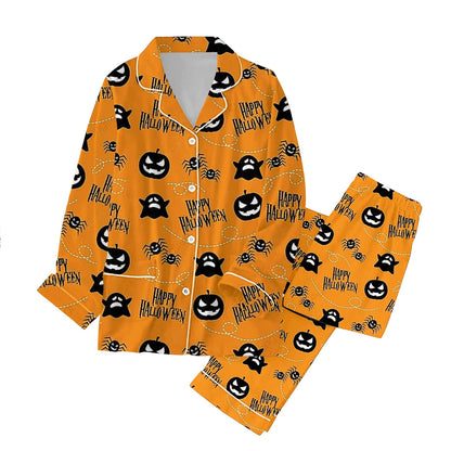Spooky Home For Women Set Halloween Pajamas Family Pajamas Matching Set Holiday Pajamas