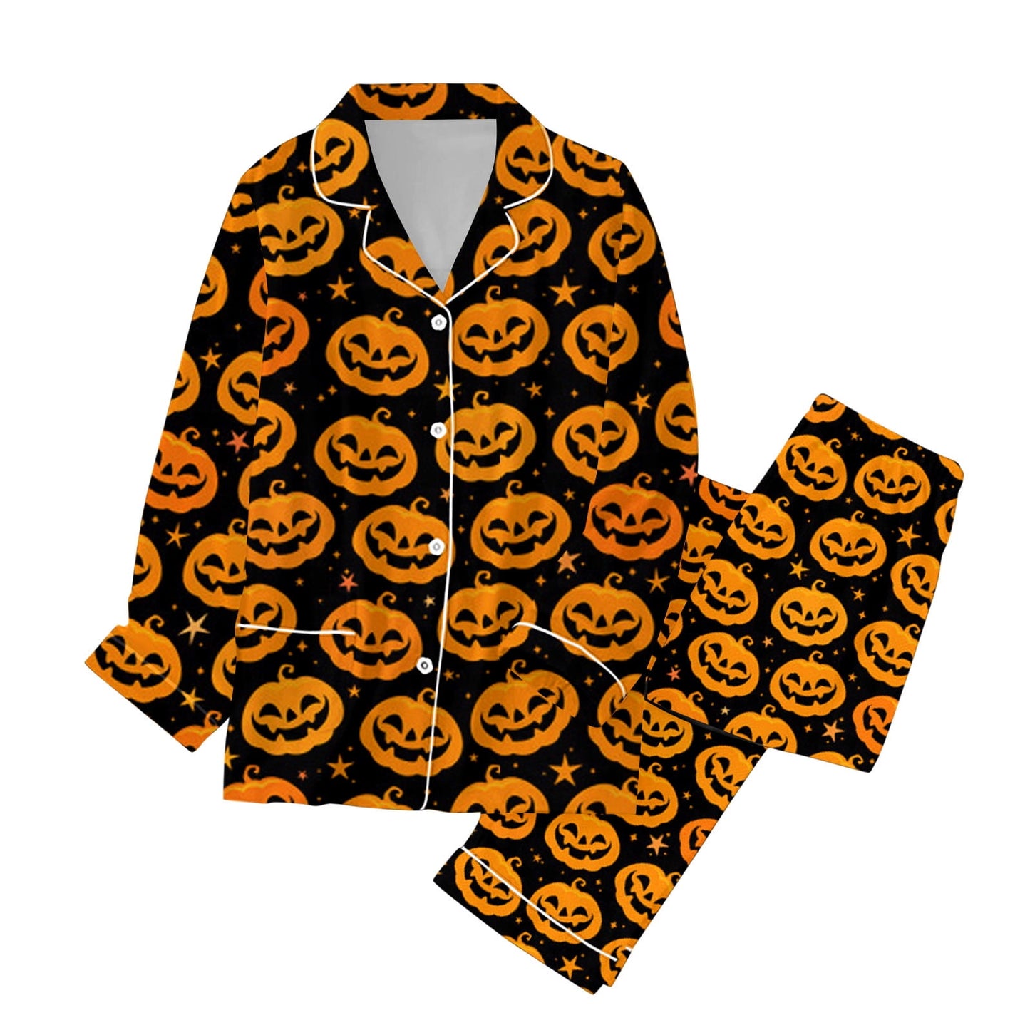 Spooky Home For Women Set Halloween Pajamas Family Pajamas Matching Set Holiday Pajamas