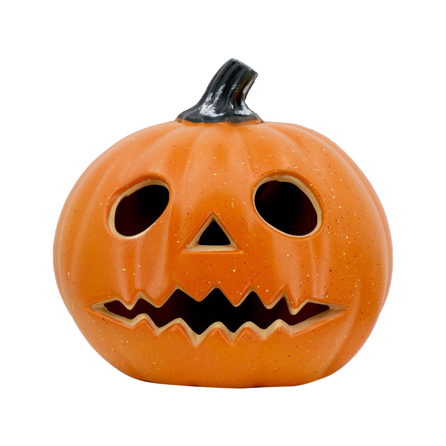 Spooky Home Halloween Light up Jack-O-Lantern 9.05 inch Fall Thanksgiving Pumpkin Light