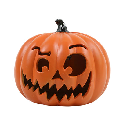 Spooky Home Halloween Light up Jack-O-Lantern 9.05 inch Fall Thanksgiving Pumpkin Light
