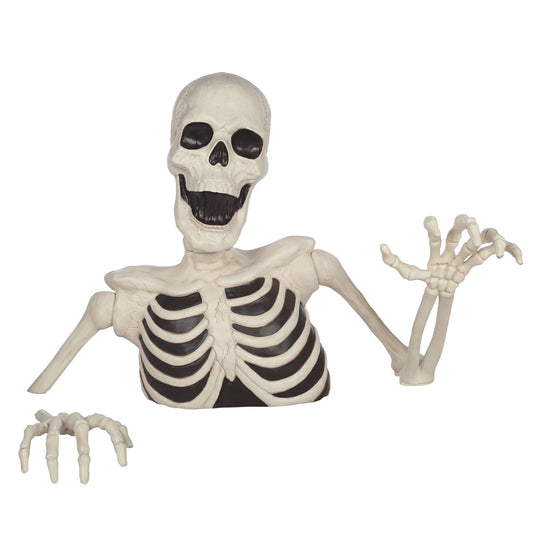 Seasons 35" Halloween Giant Groundbreaker Skeleton, Halloween Decoration for Outdoor Lawn Yard and Porch