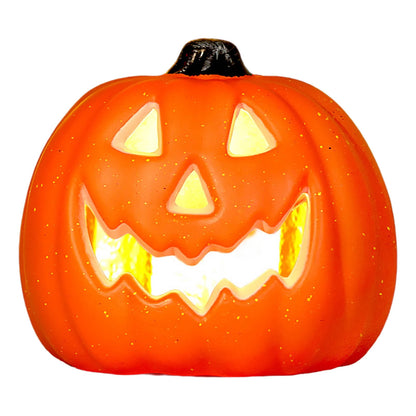 Spooky Home Halloween Light up Jack-O-Lantern 9.05 inch Fall Thanksgiving Pumpkin Light