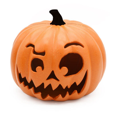 Spooky Home Halloween Light up Jack-O-Lantern 9.05 inch Fall Thanksgiving Pumpkin Light