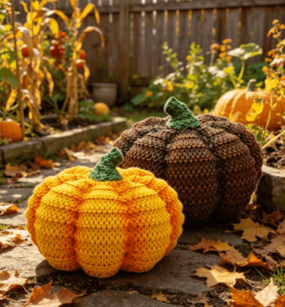 Spooky Home 2026 Black Halloween Woven Pumpkin Jack-O'-Lantern, Halloween Decorations