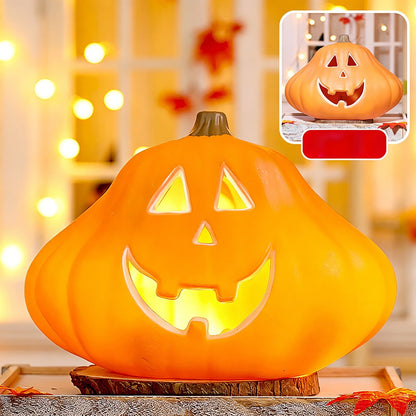Spooky Home Jack O Lantern Pumpkin, Halloween Hollow Jack O Lantern LED Light 7.8