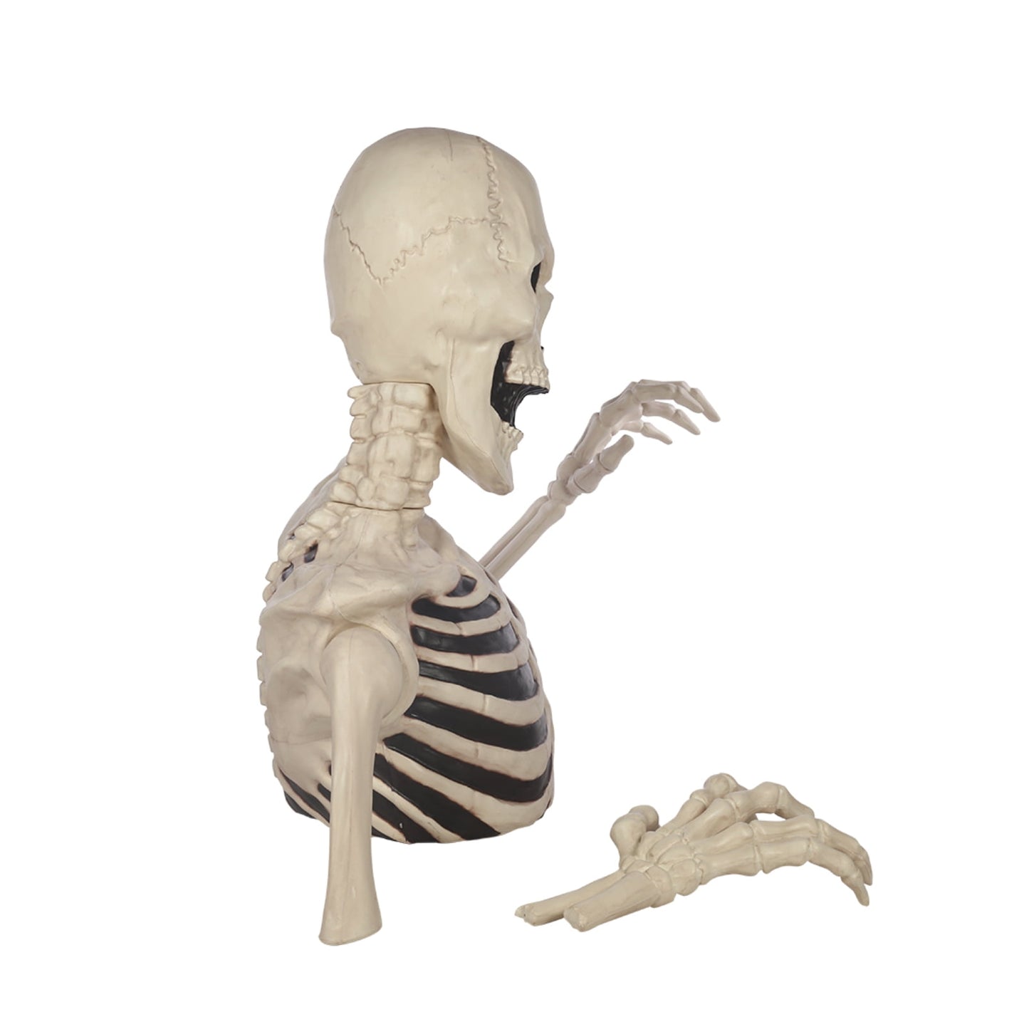 Seasons 48" Halloween Giant Groundbreaker Skeleton, Halloween Decoration for Outdoor Yard and Porch