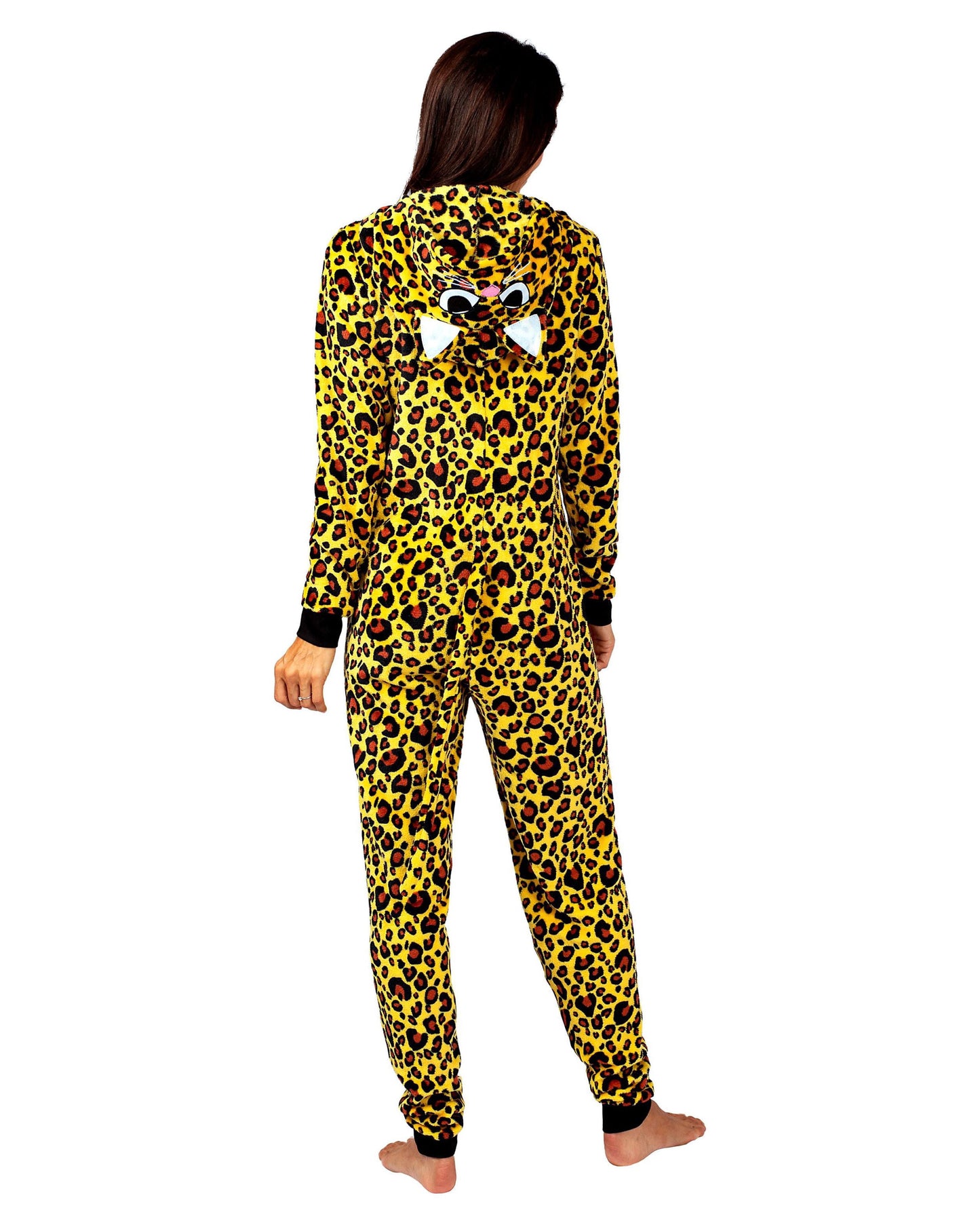 Halloween Mommy & Me Onesie Pajama Costume, Cheetah (Womens), Size: XL, Prestigez