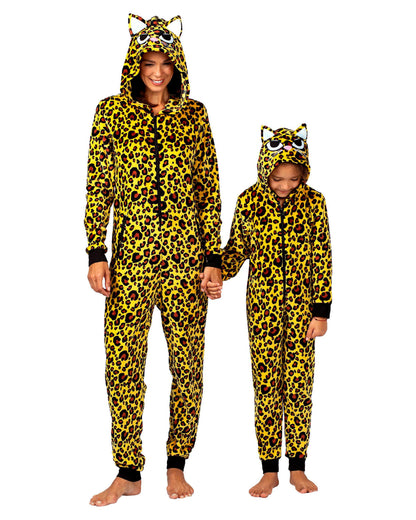 Halloween Mommy & Me Onesie Pajama Costume, Cheetah (Womens), Size: XL, Prestigez